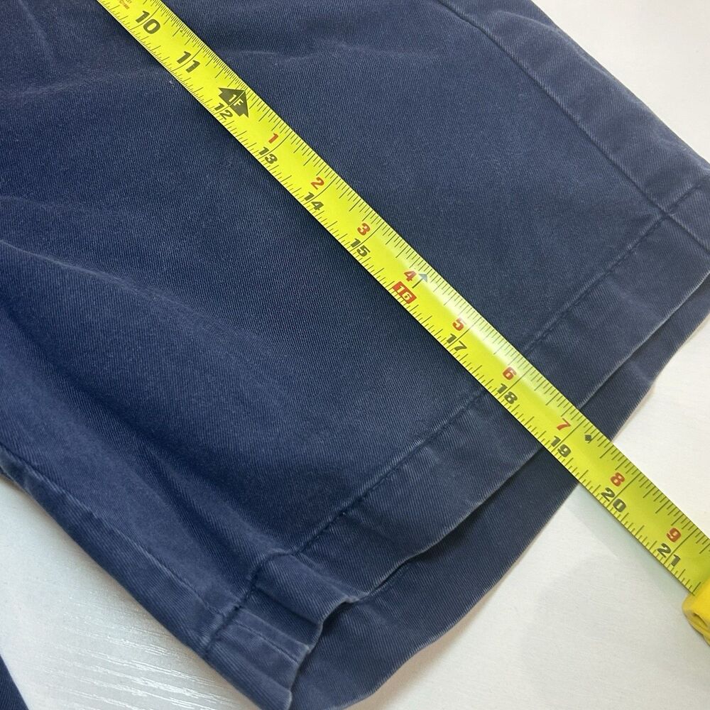 Vineyard Vines Men Shorts 32 Blue Dark 9" Club Chino Bermuda Cotton Twill Preppy - Picture 7 of 8